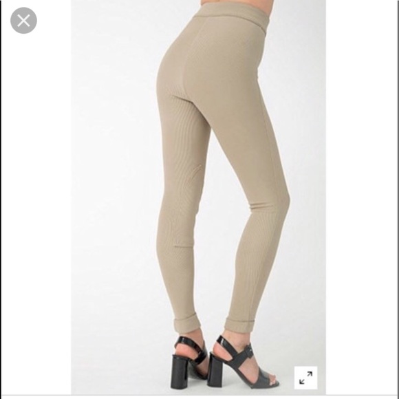 - American Apparel Riding Pant in Natural